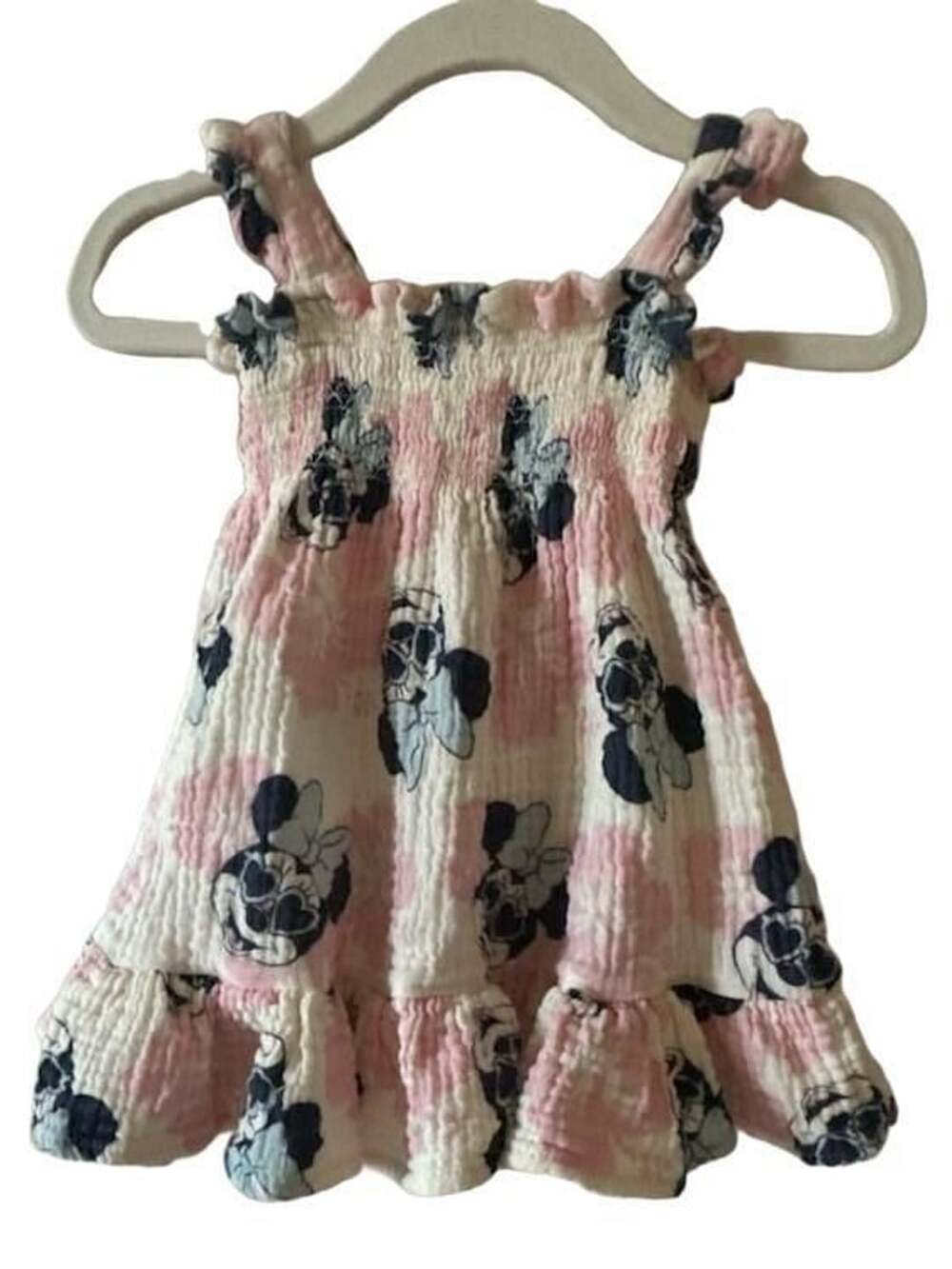 Disney Baby Minnie Mouse Smocked Gauze Dress and Bloomers